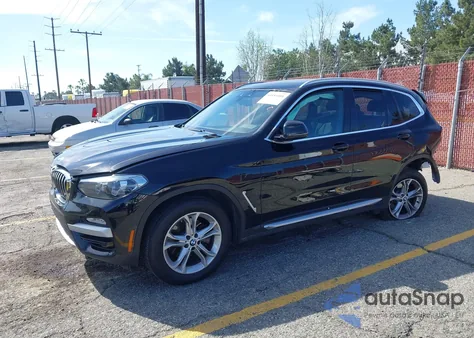 2019 BMW X3 Sdrive30I z USA, uszkodzony, nr VIN 5UXTR7C53KLF32882